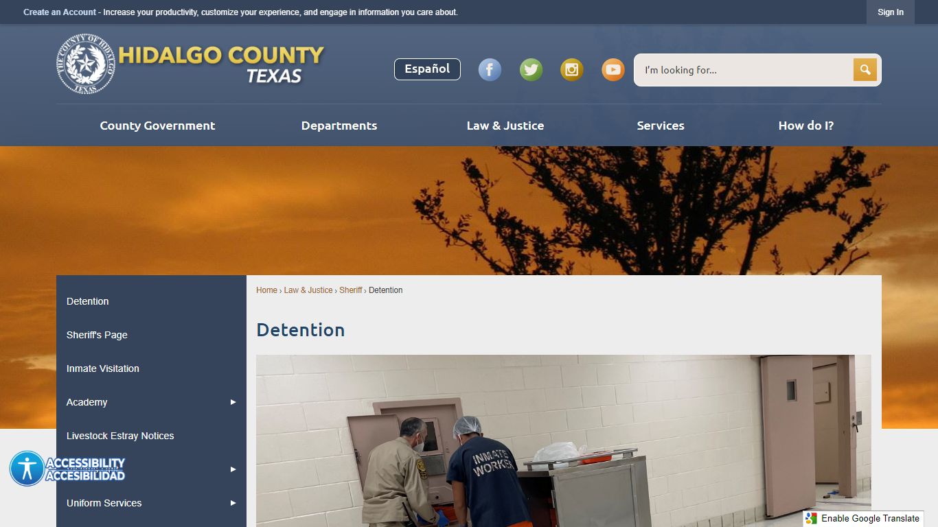 Detention | Hidalgo County, TX - Official Website